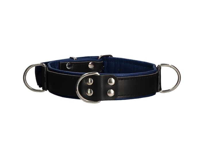 Collare di Bondage Blu Deluxe