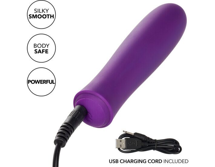Mini Massaggiatore KYST T.C.B. Vibe Viola - 10 Modi di Vibrazione - Ricaricabile