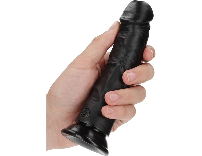 RealRock - Pene Realistico Curvato con Ventosa - 6''/ 15,5 cm