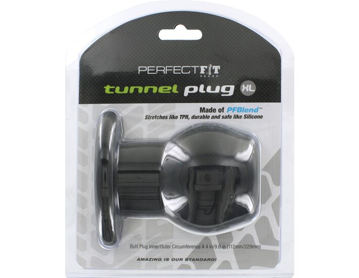 Tappo tunnel perfetto xl negro