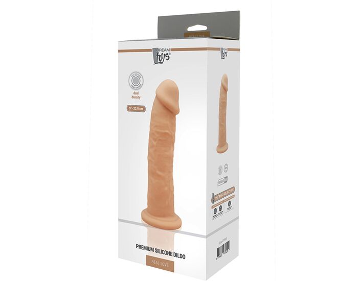 Dildo Amore Reale in Silicone Premium 24 cm