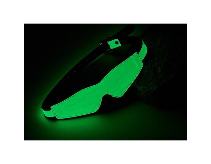 Maschera Notturna Luminosa Verde