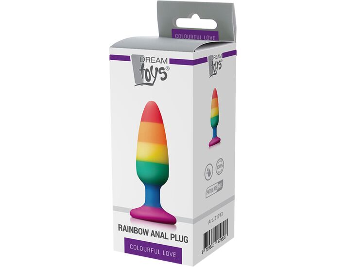 Spina Anale Arcobaleno Rainbow Love