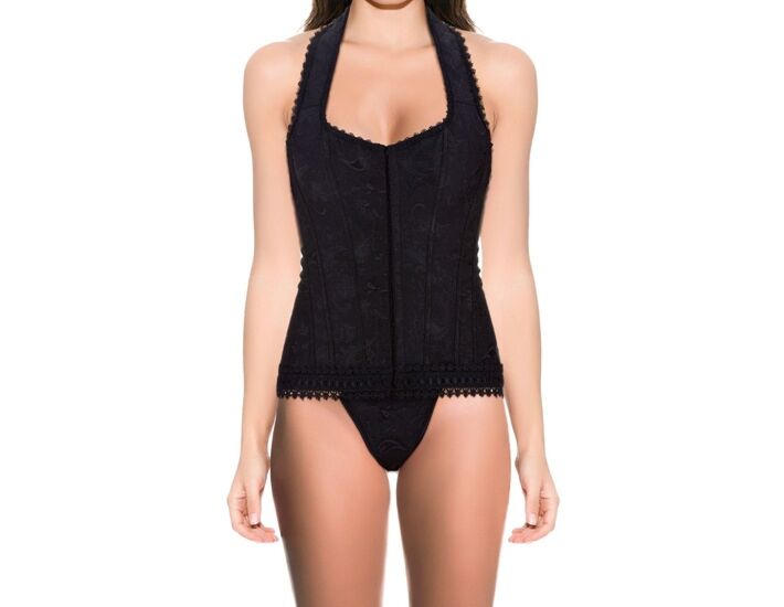 Corset Ilidia Nero Lucido