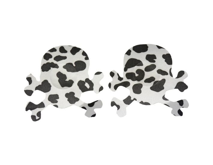 Copricapezzoli Teschio Dalmata Bianco Notturno.