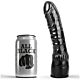 Dildo realistico All Black 20 cm ergonomico