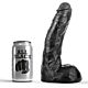 Dildo All Black 22 cm | Morbido e flessibile