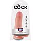 Dildo King Cock 7 con testicoli e dettagli realistici