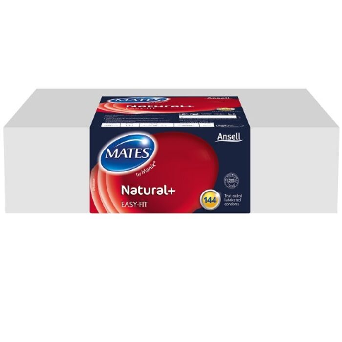 Condomi Mates Natural+ 144 | Comfort e sicurezza Condomi Mates Natural+ 144 | Comfort e sicurezza