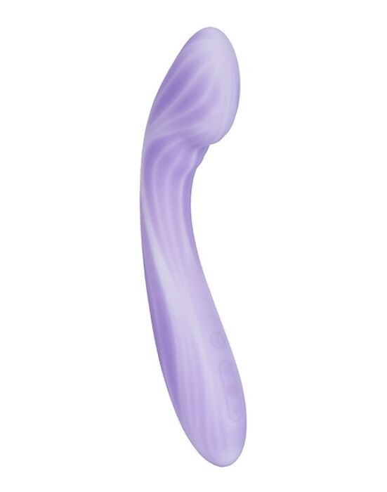 Stimolatore SVAKOM Margot Liliac Swirl con riscaldamento
