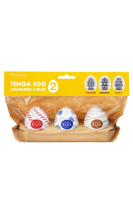 Uovo Masturbatore Tenga EGG STANDARD 3 PACK II Uovo Masturbatore Tenga EGG STANDARD 3 PACK II