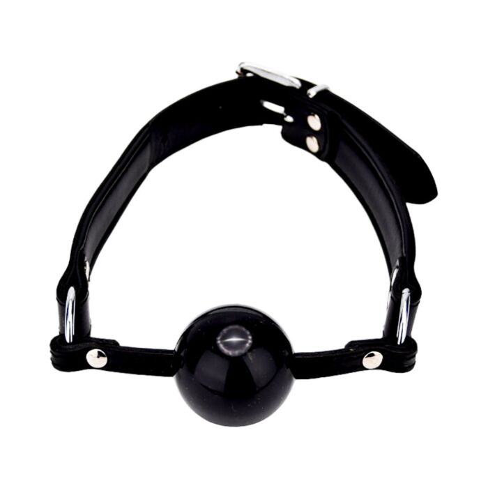 Gag in Pelle BOUND con Pallina Solida Gag in Pelle BOUND con Pallina Solida