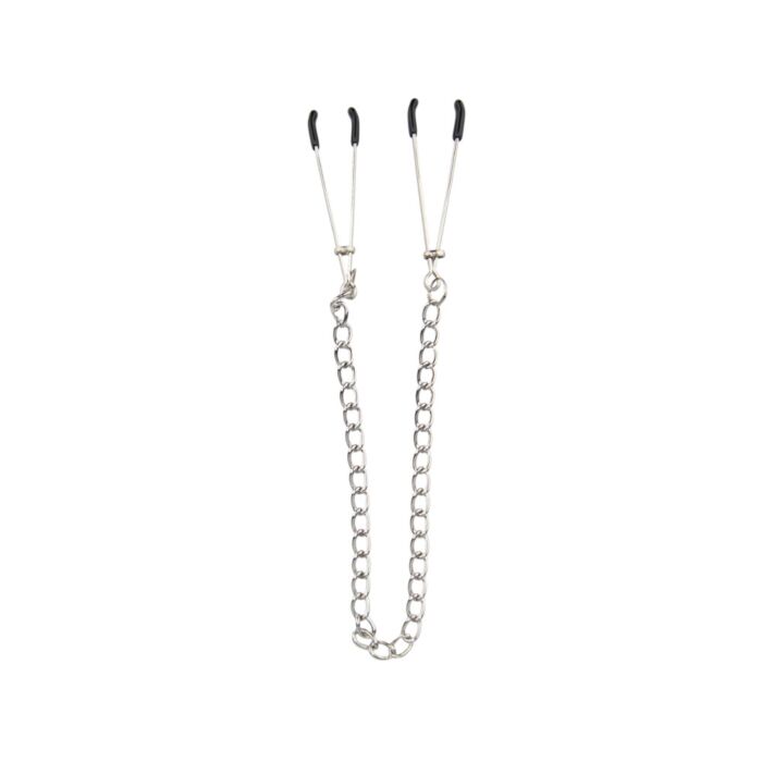 Granchi per capezzoli Bound to Please con catena regolabile Granchi per capezzoli Bound to Please con catena regolabile