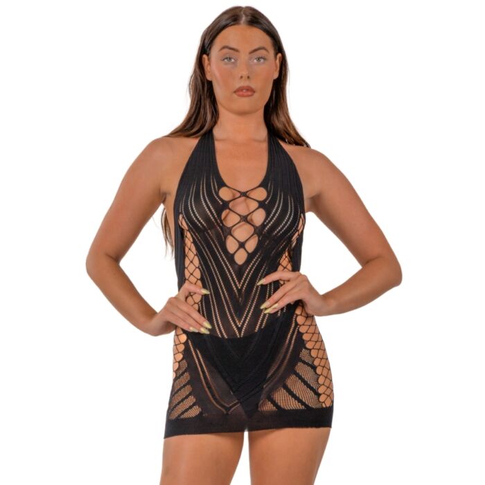 Vestito Sexy Lace con dettagli effetto corsetto Vestito Sexy Lace con dettagli effetto corsetto