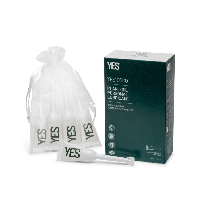 Lubrificante YES Coco 6x5ml per tessuti intimi Lubrificante YES Coco 6x5ml per tessuti intimi