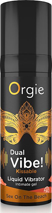 Gel Stimolante Orgie DUAL VIBE con Sapore Besabile Gel Stimolante Orgie DUAL VIBE con Sapore Besabile