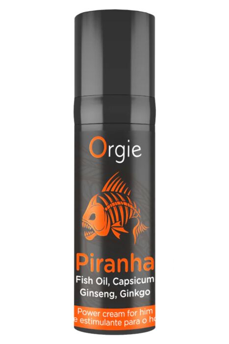 Crema Stimolante Orgie Piranha 15 ML con azione rapida Crema Stimolante Orgie Piranha 15 ML con azione rapida