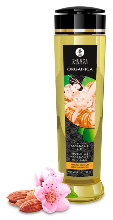 Olio da massaggio Shunga Almond Blossom alla mandorla