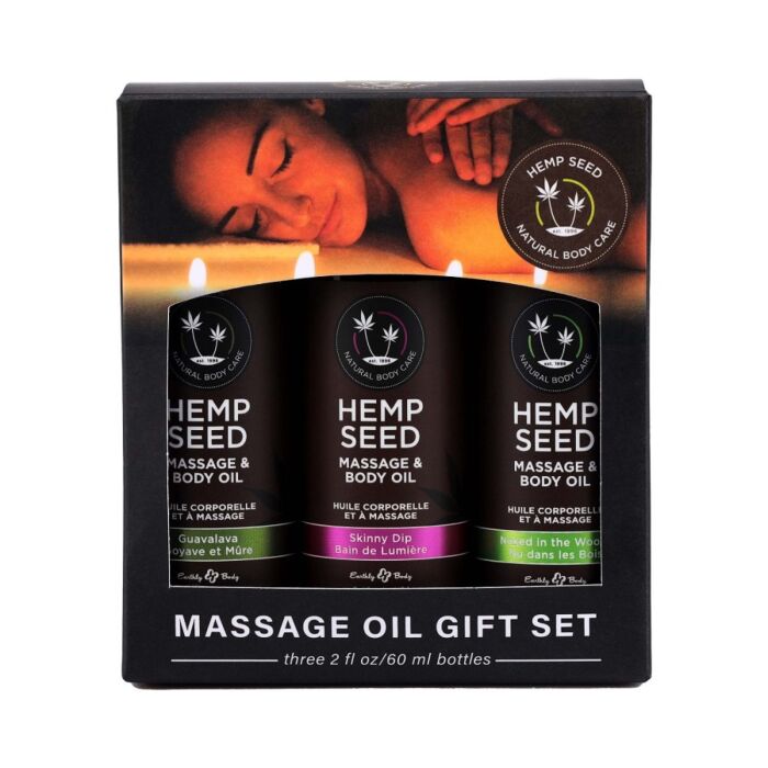 Olio per Massaggi Earthly Body Set Regalo 100% Vegano Olio per Massaggi Earthly Body Set Regalo 100% Vegano