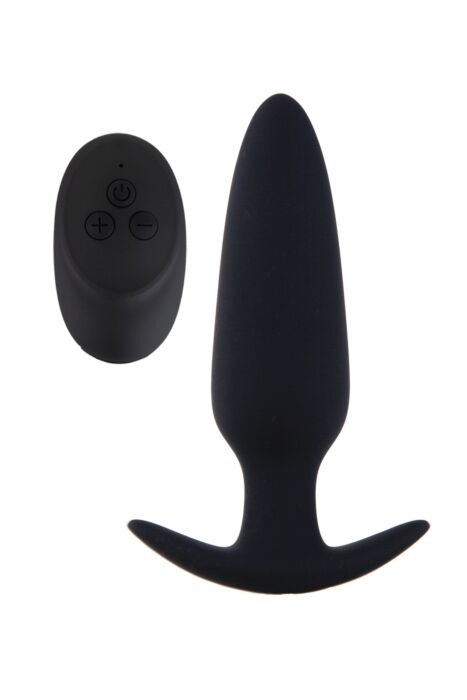 Plug Vibrante S Pleasures Apache Black con telecomando Plug Vibrante S Pleasures Apache Black con telecomando