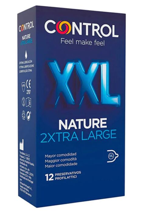 Preservativi Control Nature XXL 12 UDS con maggiore sensibilità Preservativi Control Nature XXL 12 UDS con maggiore sensibilità