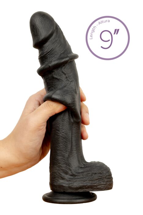 Dildo S Pleasures Realistic DAVID 9" con ventosa Dildo S Pleasures Realistic DAVID 9" con ventosa
