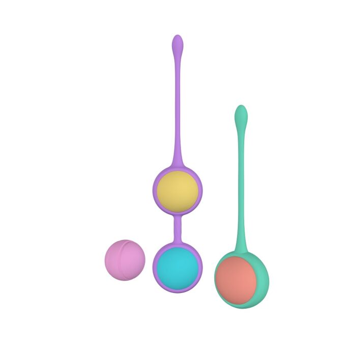 Palline Kegel Party Color BOLY con 4 pesi variabili Palline Kegel Party Color BOLY con 4 pesi variabili