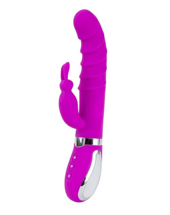 Vibratore S Pleasures Realistic Lila con doppia stimolazione Vibratore S Pleasures Realistic Lila con doppia stimolazione