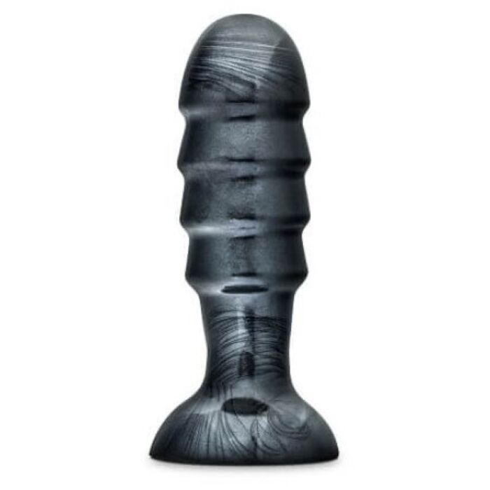 Plug anale grande Blush Novelties Jet Bruiser 19 cm con rilievi