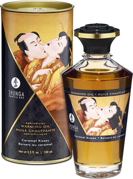 Olio da massaggio SHUNGA gusto Caramello 100 ml Olio da massaggio SHUNGA gusto Caramello 100 ml