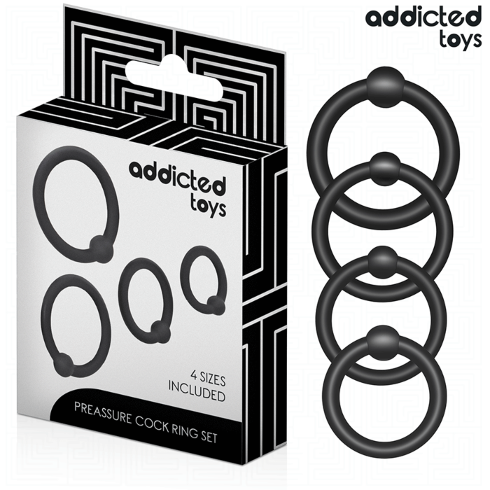 Anelli ADDICTED TOYS Set di Anelli di Pressione Anelli ADDICTED TOYS Set di Anelli di Pressione