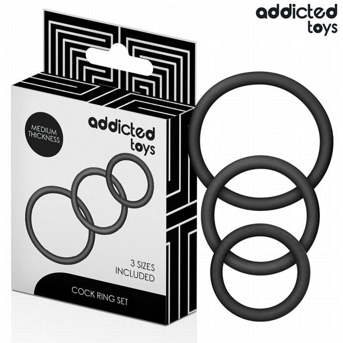 Anelli Addicted Toys Set di silicone modello 2 Anelli Addicted Toys Set di silicone modello 2