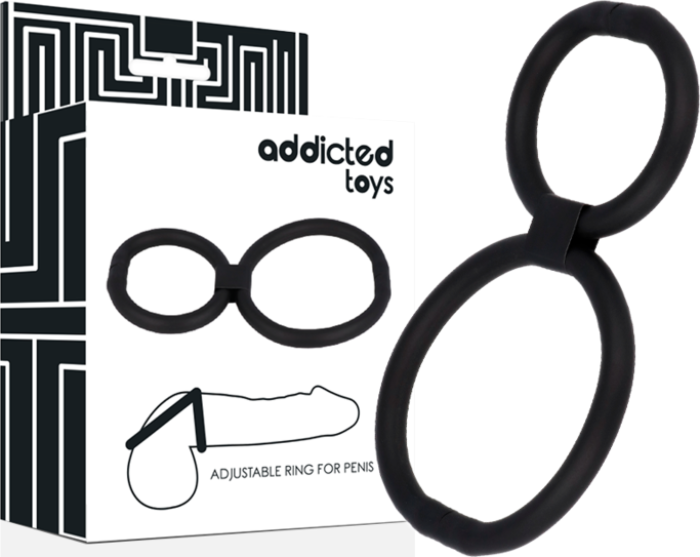 Anelli Regolabili Addicted Toys per Erezioni Potenti Anelli Regolabili Addicted Toys per Erezioni Potenti