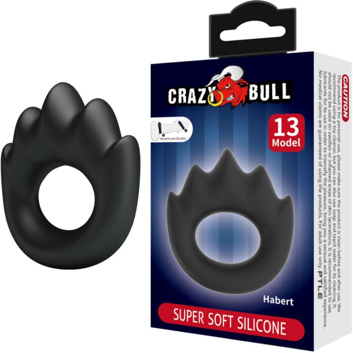 Anello Silicona Crazy Bull Habert 13 - Piacere Totale Anello Silicona Crazy Bull Habert 13 - Piacere Totale