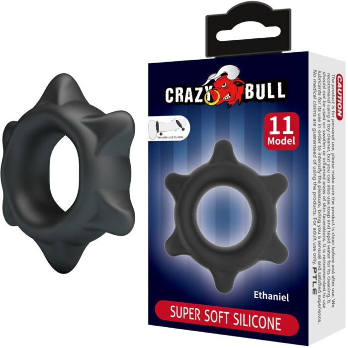 Anello Silicone Crazy Bull Ethaniel Controllo Piacere