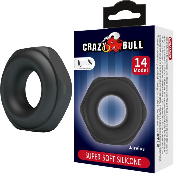Anello Crazy Bull Jarvius 14 - Controllo Intimo Anello Crazy Bull Jarvius 14 - Controllo Intimo