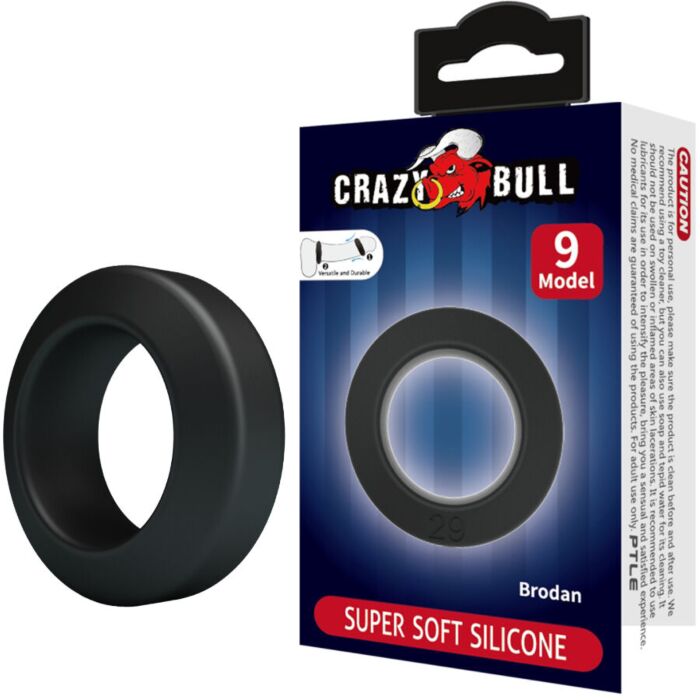 Anello Silicona Crazy Bull Brodan 9 | Piacere Intimo
