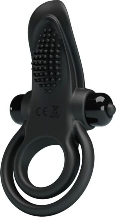 Anello Vibratore Pretty Love Bi-210203 Nero