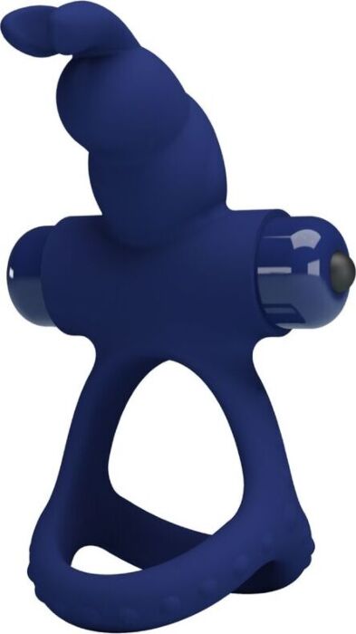 Vibratore Rabbit Pretty Love Luchito Blu Silenzioso Vibratore Rabbit Pretty Love Luchito Blu Silenzioso