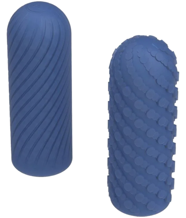 Masturbatore ARCWAVE GHOST reversibile blu in silicone