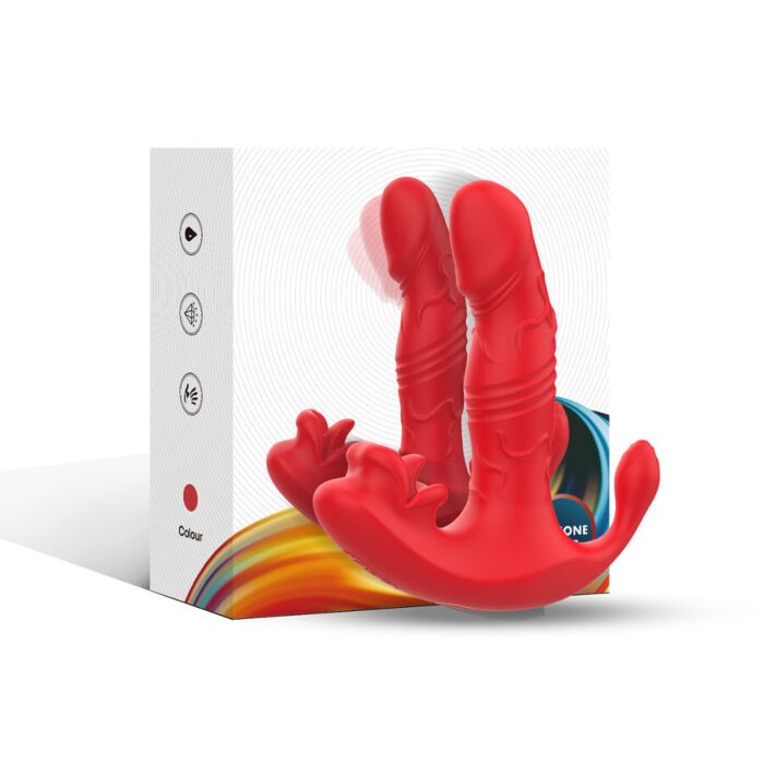 Vibratore ARMONY - Stimolatore Clitorideo e Punto G con telecomando Vibratore ARMONY - Stimolatore Clitorideo e Punto G con telecomando