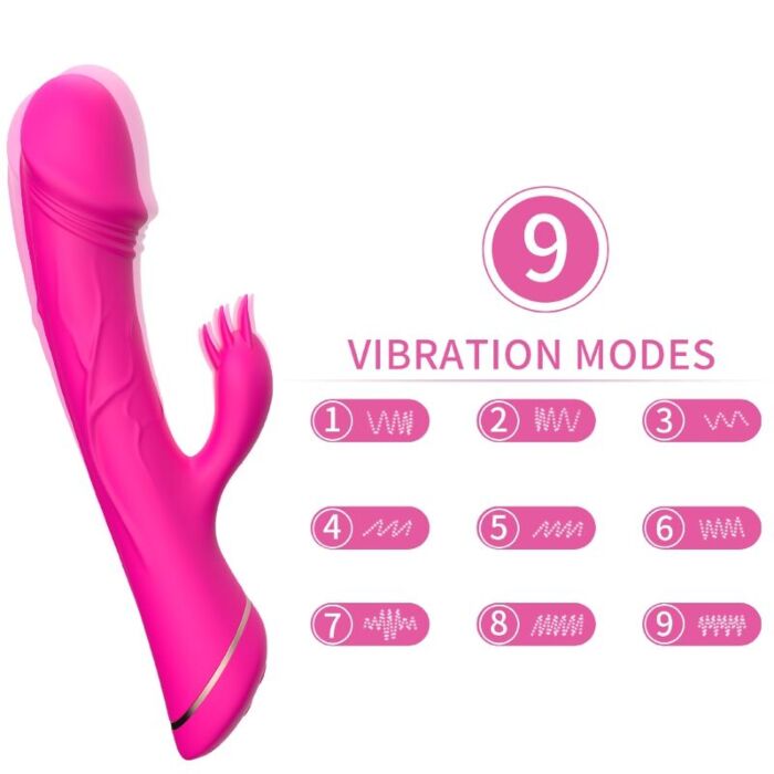Vibratore Rabbit ARMONY con 18 modalità di vibrazione Vibratore Rabbit ARMONY con 18 modalità di vibrazione