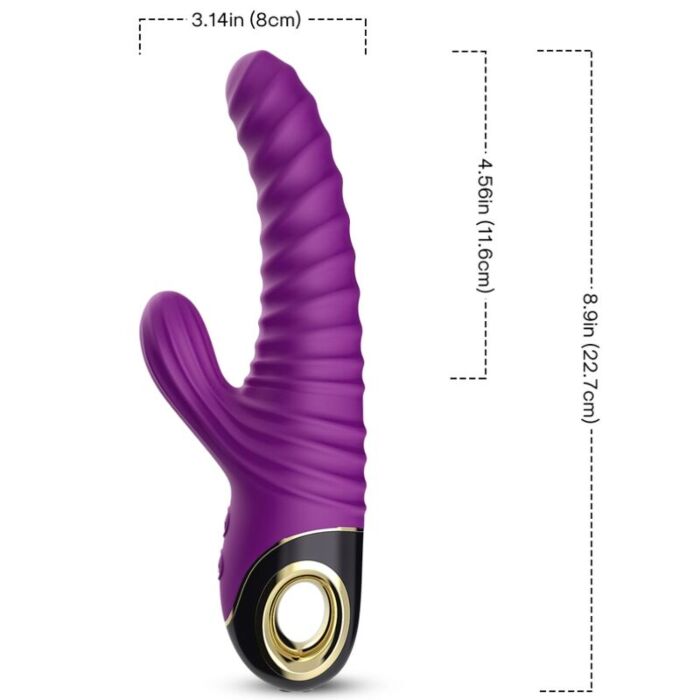 Vibratore ARMONY ETERNITY con stimolazione clitoridea Vibratore ARMONY ETERNITY con stimolazione clitoridea