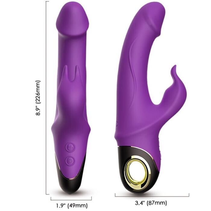Vibratore Rabbit ARMONY METEROR con 18 modalità di vibrazione Vibratore Rabbit ARMONY METEROR con 18 modalità di vibrazione
