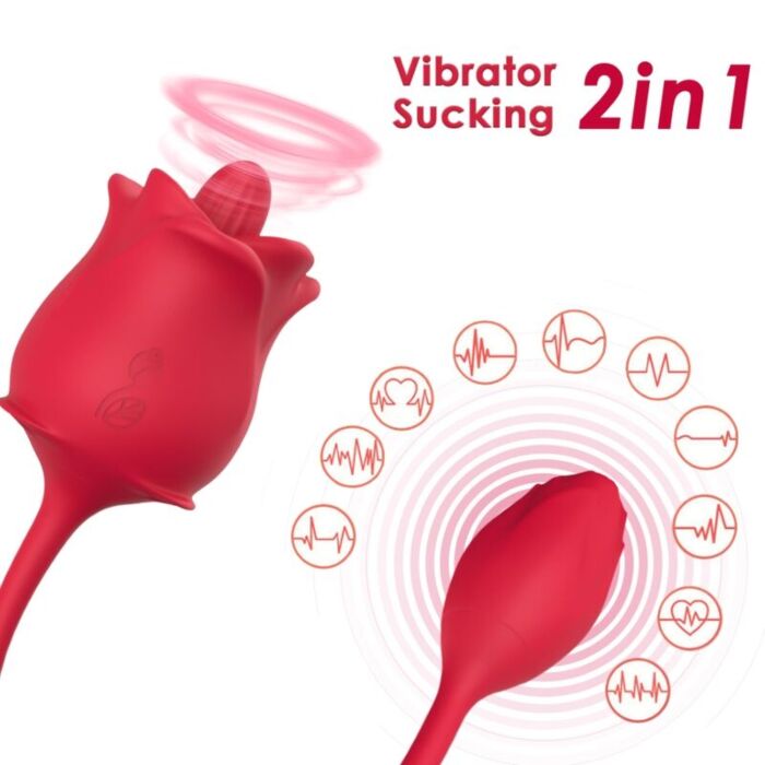 Succhiatore ARMONY - PINK 2 IN 1 con vibrazione e suzione Succhiatore ARMONY - PINK 2 IN 1 con vibrazione e suzione
