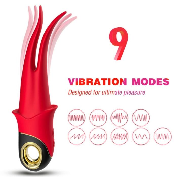 Vibratore ARMONY Shadow Doppia Testa di Stimolazione Vibratore ARMONY Shadow Doppia Testa di Stimolazione
