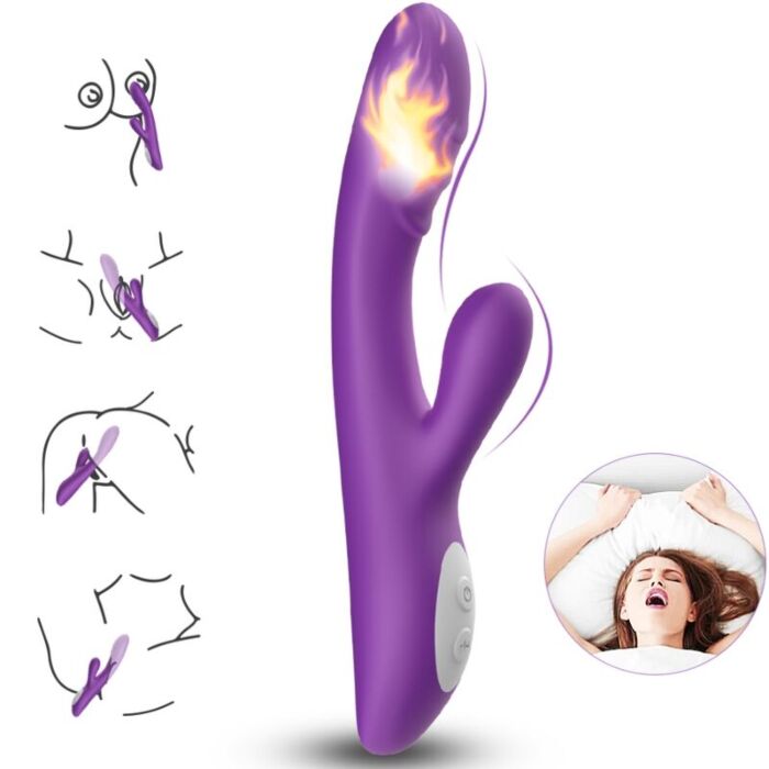 Vibratore ARMONY Spark con riscaldamento e doppia stimolazione Vibratore ARMONY Spark con riscaldamento e doppia stimolazione