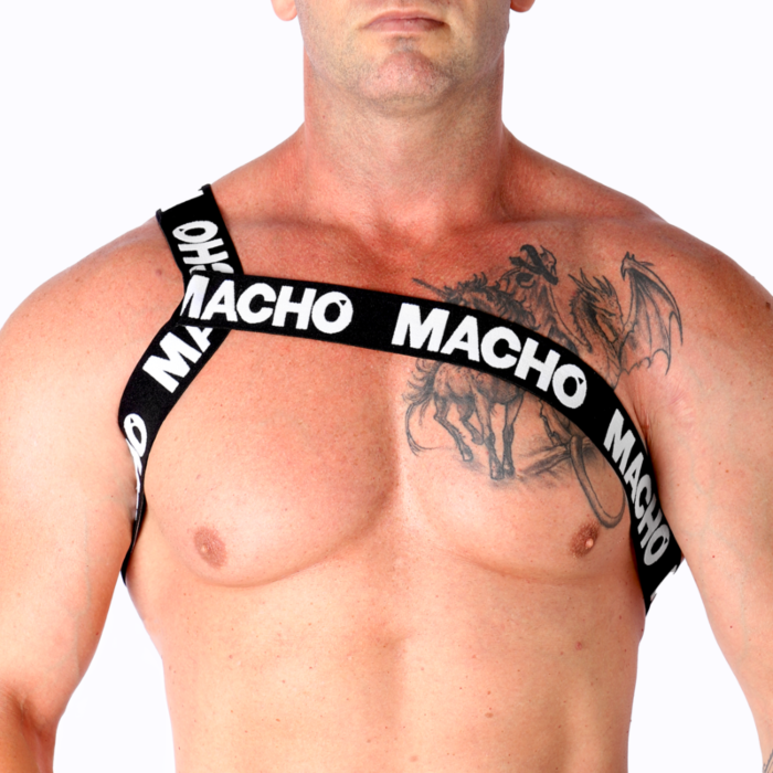 Arnés Romano Macho Underwear Bianco L/XL