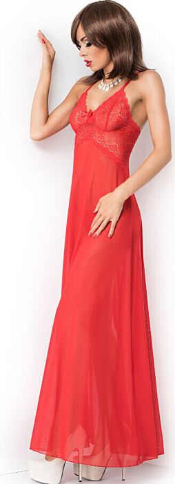 Babydoll Lungo Chilirose CR 3883 Rosso Seducente