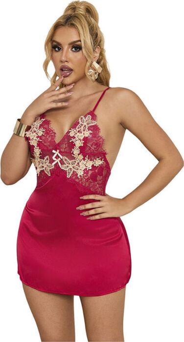 Babydoll Sublime Rosso L/XL Eleganza Sensuale Babydoll Sublime Rosso L/XL Eleganza Sensuale